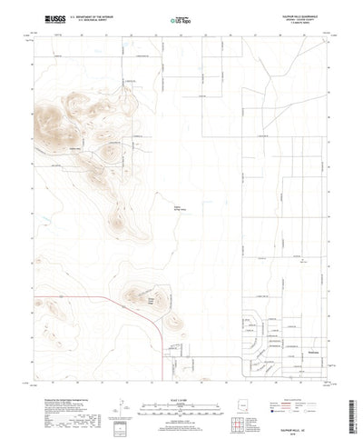 Sulphur Hills, AZ (2018, 24000-Scale) Preview 1