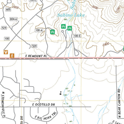 Sabino Canyon, AZ (2018, 24000-Scale) Preview 2
