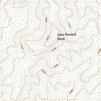 Sam Powell Peak, AZ (2018, 24000-Scale) Preview 3