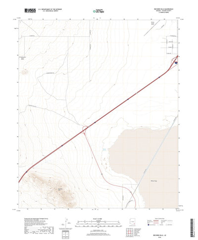 Red Bird Hills, AZ (2018, 24000-Scale) Preview 1