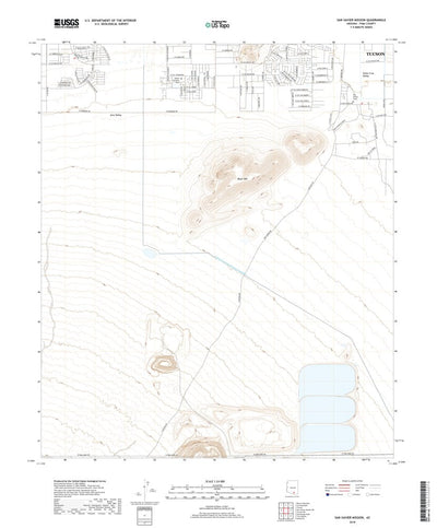 San Xavier Mission, AZ (2018, 24000-Scale) Preview 1
