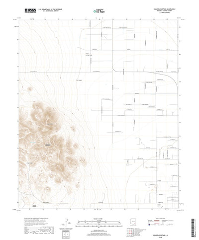 Square Mountain, AZ (2018, 24000-Scale) Preview 1