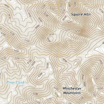 Square Mountain, AZ (2018, 24000-Scale) Preview 3