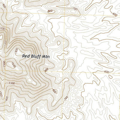 Red Bluff Mountain East, AZ (2018, 24000-Scale) Preview 3