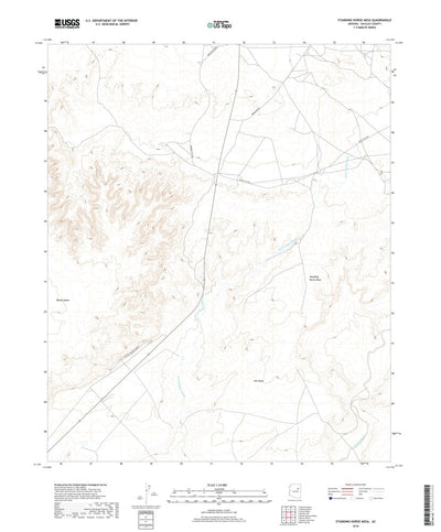 Standing Horse Mesa, AZ (2018, 24000-Scale) Preview 1