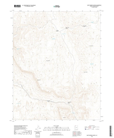 Saint George Canyon, AZ (2018, 24000-Scale) Preview 1