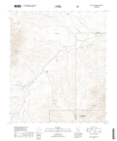 Saucito Mountain, AZ (2018, 24000-Scale) Preview 1