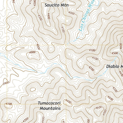Saucito Mountain, AZ (2018, 24000-Scale) Preview 3