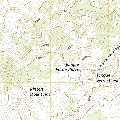 Tanque Verde Peak, AZ (2018, 24000-Scale) Preview 3