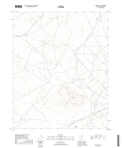 Satan Butte, AZ (2018, 24000-Scale) Preview 1