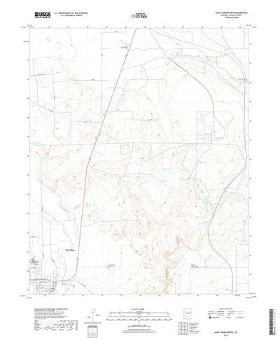 Saint Johns North, AZ (2018, 24000-Scale) Preview 1
