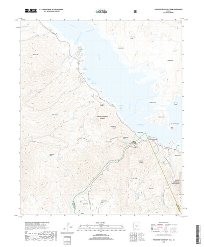 Theodore Roosevelt Dam, AZ (2018, 24000-Scale) Preview 1