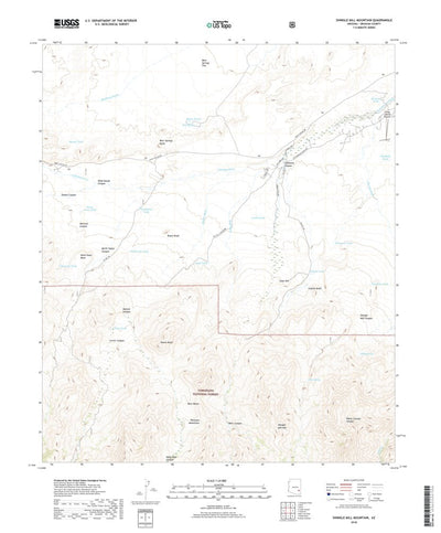 Shingle Mill Mountain, AZ (2018, 24000-Scale) Preview 1