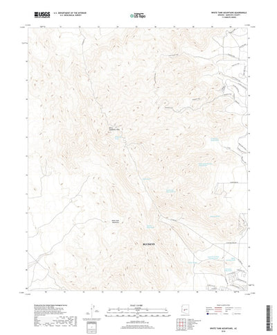 White Tank Mountains, AZ (2018, 24000-Scale) Preview 1