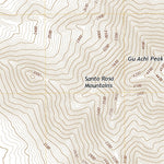 Santa Rosa Mountains SW, AZ (2018, 24000-Scale) Preview 3
