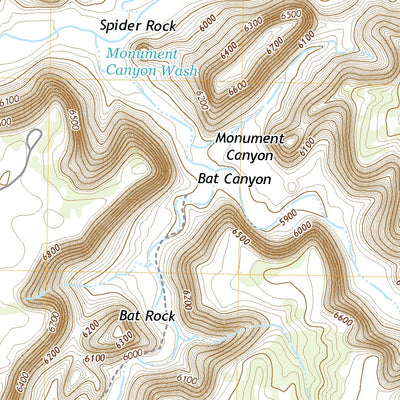 Spider Rock, AZ (2018, 24000-Scale) Preview 3