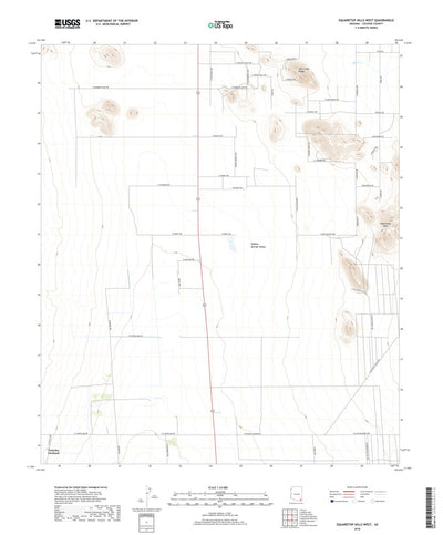 Squaretop Hills West, AZ (2018, 24000-Scale) Preview 1