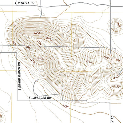 Squaretop Hills West, AZ (2018, 24000-Scale) Preview 3