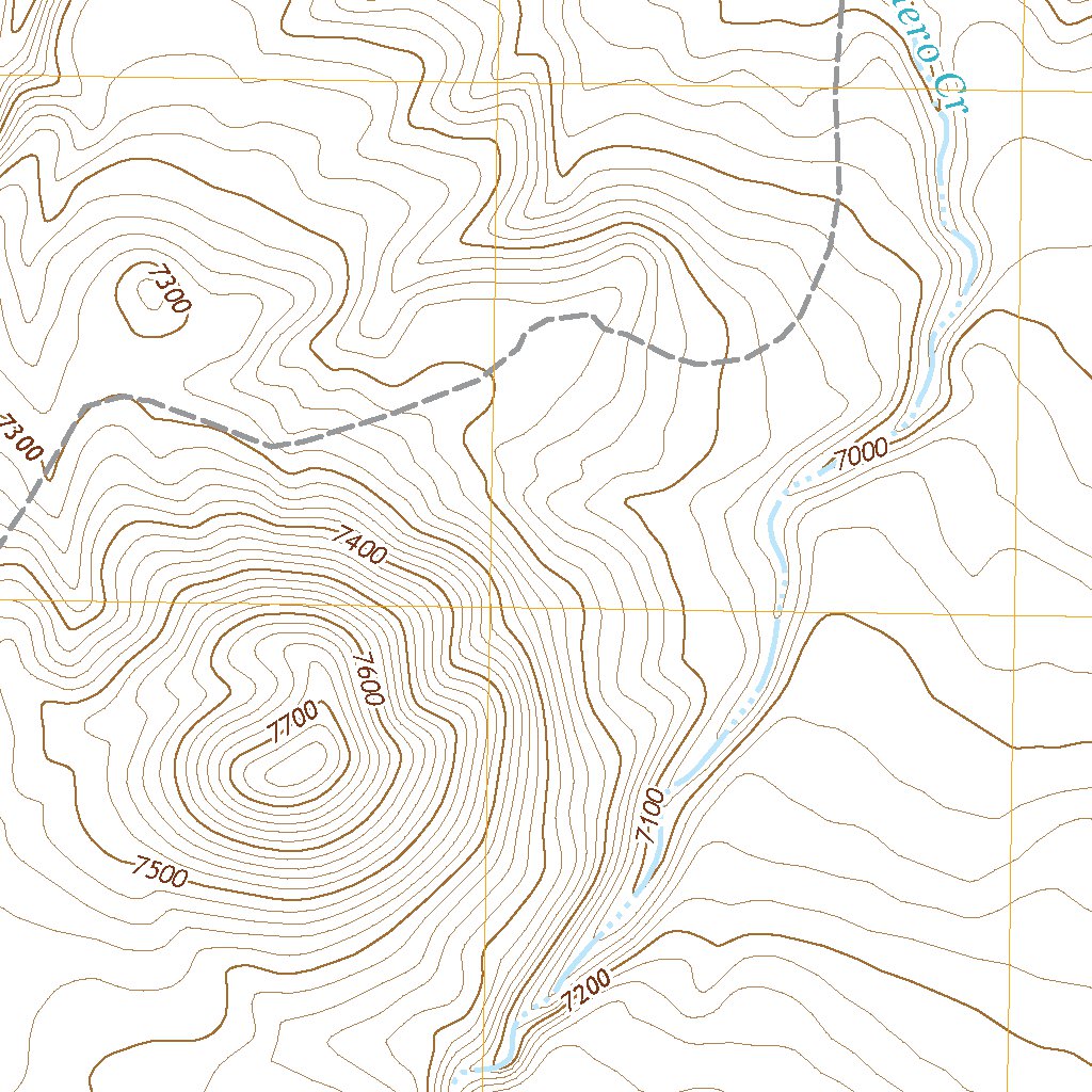 Springerville NW, AZ (2018, 24000-Scale) Map by United States ...