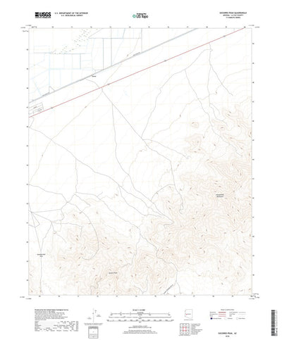 Socorro Peak, AZ (2018, 24000-Scale) Preview 1