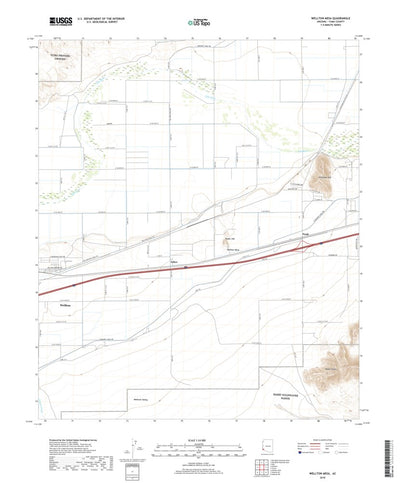 Wellton Mesa, AZ (2018, 24000-Scale) Preview 1