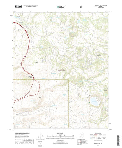 Stoneman Lake, AZ (2018, 24000-Scale) Preview 1
