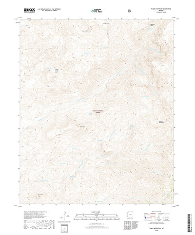 Table Mountain, AZ (2018, 24000-Scale) Preview 1