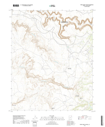 Three Turkey Canyon, AZ (2018, 24000-Scale) Preview 1