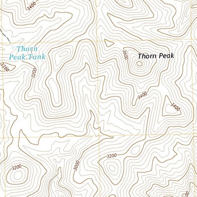 Thorn Peak, AZ (2018, 24000-Scale) Preview 2