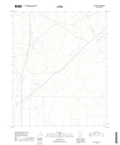 Wild Cow Lake, AZ (2018, 24000-Scale) Preview 1