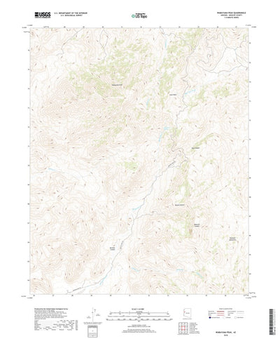 Wabayuma Peak, AZ (2018, 24000-Scale) Preview 1