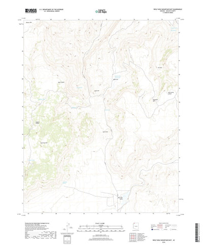Wolf Hole Mountain East, AZ (2018, 24000-Scale) Preview 1