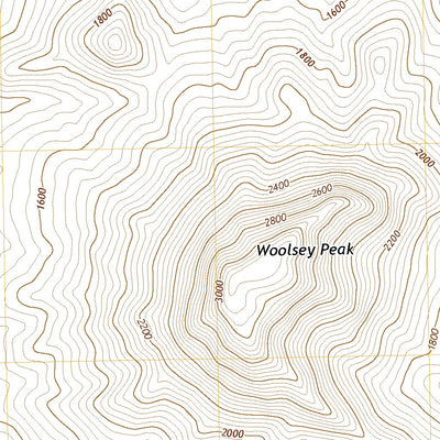 Woolsey Peak, AZ (2018, 24000-Scale) Preview 3