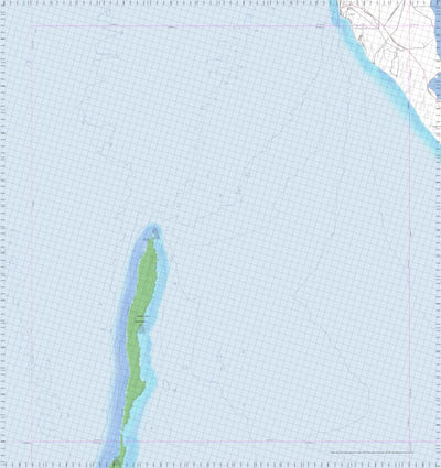 Getlost Map 1548 BERNIER WA Topographic Map V15 1:75,000