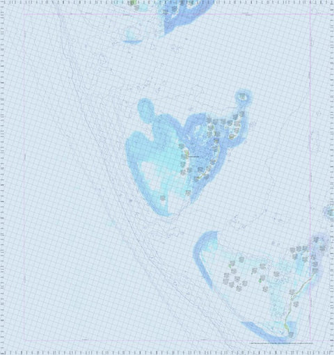 Getlost Map 1640 ABROLHOS WA Topographic Map V15 1:75,000