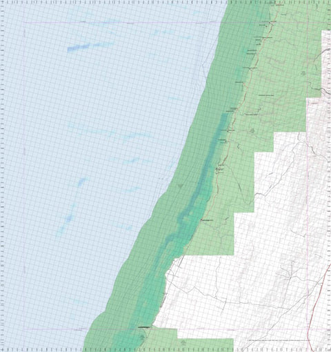 Getlost Map 1653 CAPE RANGE WA Topographic Map V15 1:75,000