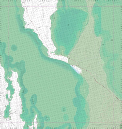 Getlost Map 1645 PERON WA Topographic Map V15 1:75,000