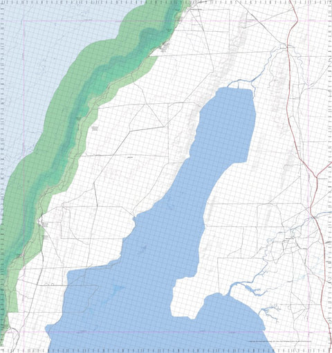 Getlost Map 1650 MINILYA WA Topographic Map V15 1:75,000