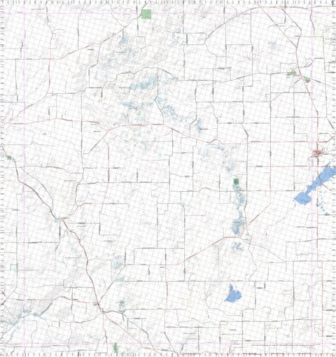 Getlost Map 2039 YANDANOOKA WA Topographic Map V15 1:75,000
