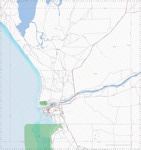 Getlost Map 1648 CARNARVON WA Topographic Map V15 1:75,000