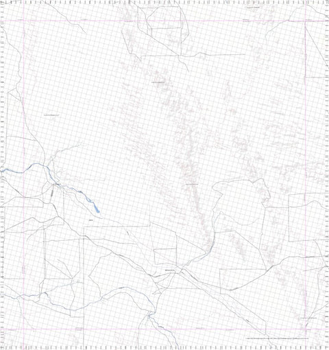 Getlost Map 1850 GOOCH RANGE WA Topographic Map V15 1:75,000