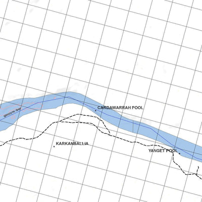 Getlost Map 1748 DOORAWARRAH WA Topographic Map V15 1:75,000
