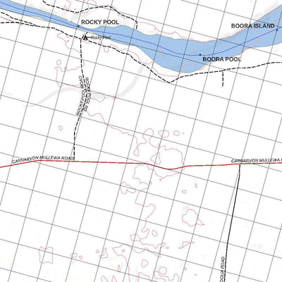 Getlost Map 1748 DOORAWARRAH WA Topographic Map V15 1:75,000