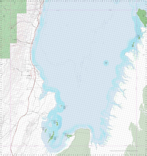 Getlost Map 1753 LEARMONTH WA Topographic Map V15 1:75,000