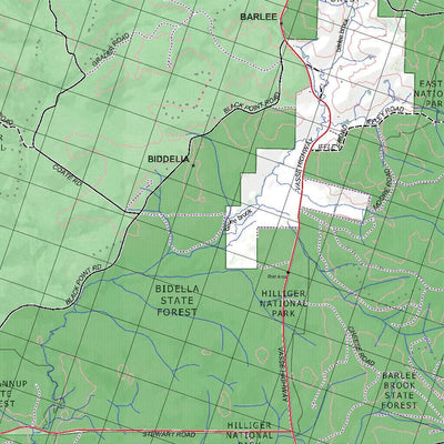 Getlost Map 2029 DONNELLY WA Topographic Map V15 1:75,000