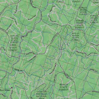 Getlost Map 2029 DONNELLY WA Topographic Map V15 1:75,000