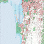 Getlost Map 2033 FREMANTLE WA Topographic Map V15 1:75,000