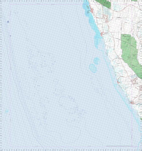 Getlost Map 1935 LEDGE POINT WA Topographic Map V15 1:75,000