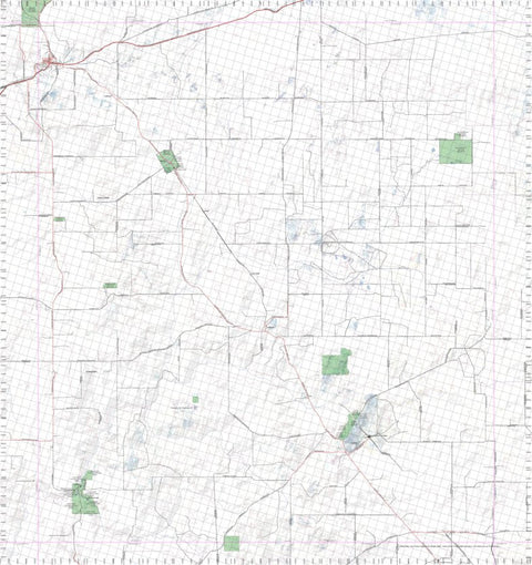 Getlost Map 2040 MULLEWA WA Topographic Map V15 1:75,000