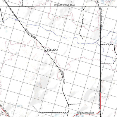 Getlost Map 2040 MULLEWA WA Topographic Map V15 1:75,000